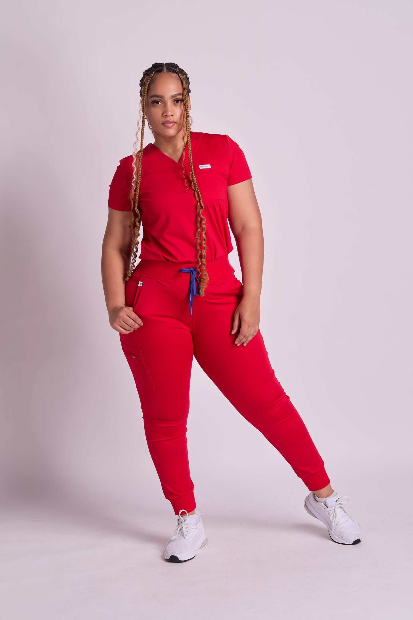 Mary J Five Pocket Jogger Scrub Pants