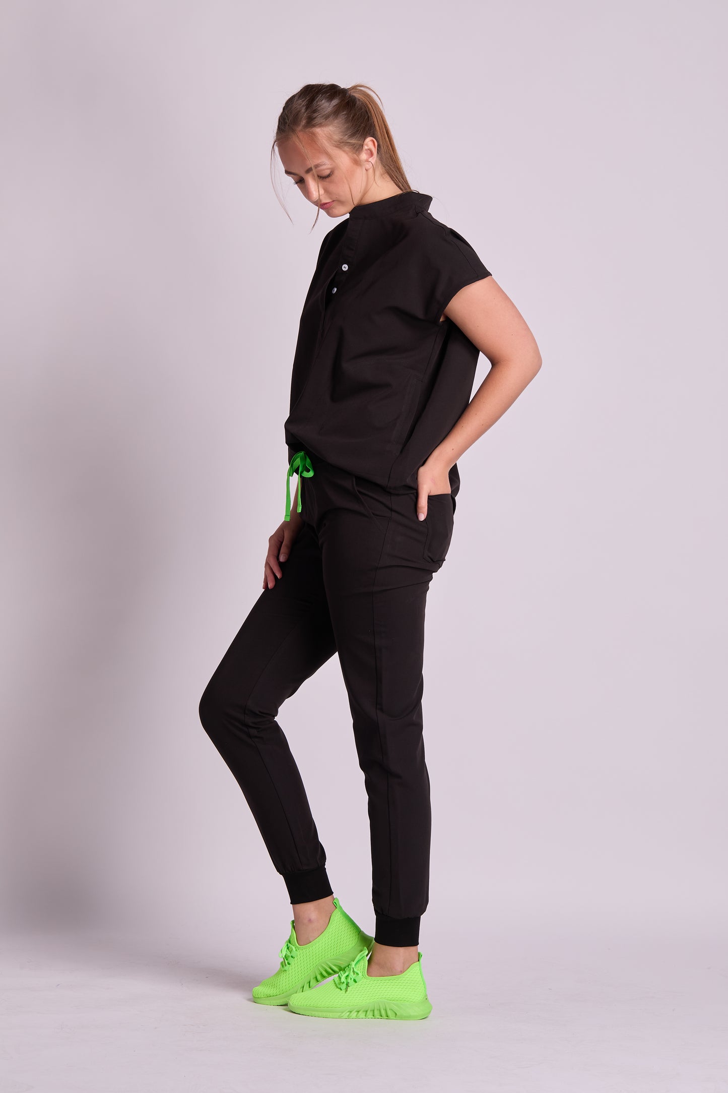 Mary C Five Pocket Jogger Scrub Pants