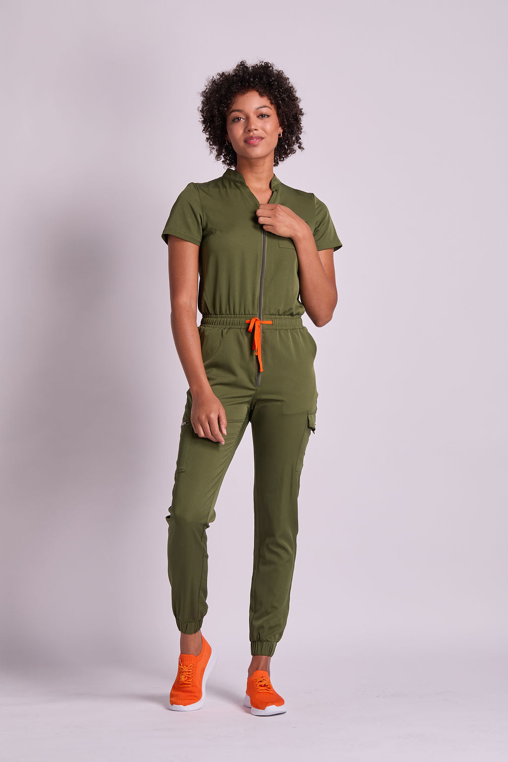 Mary K1 Six Pocket Jumpsuit Scrub
