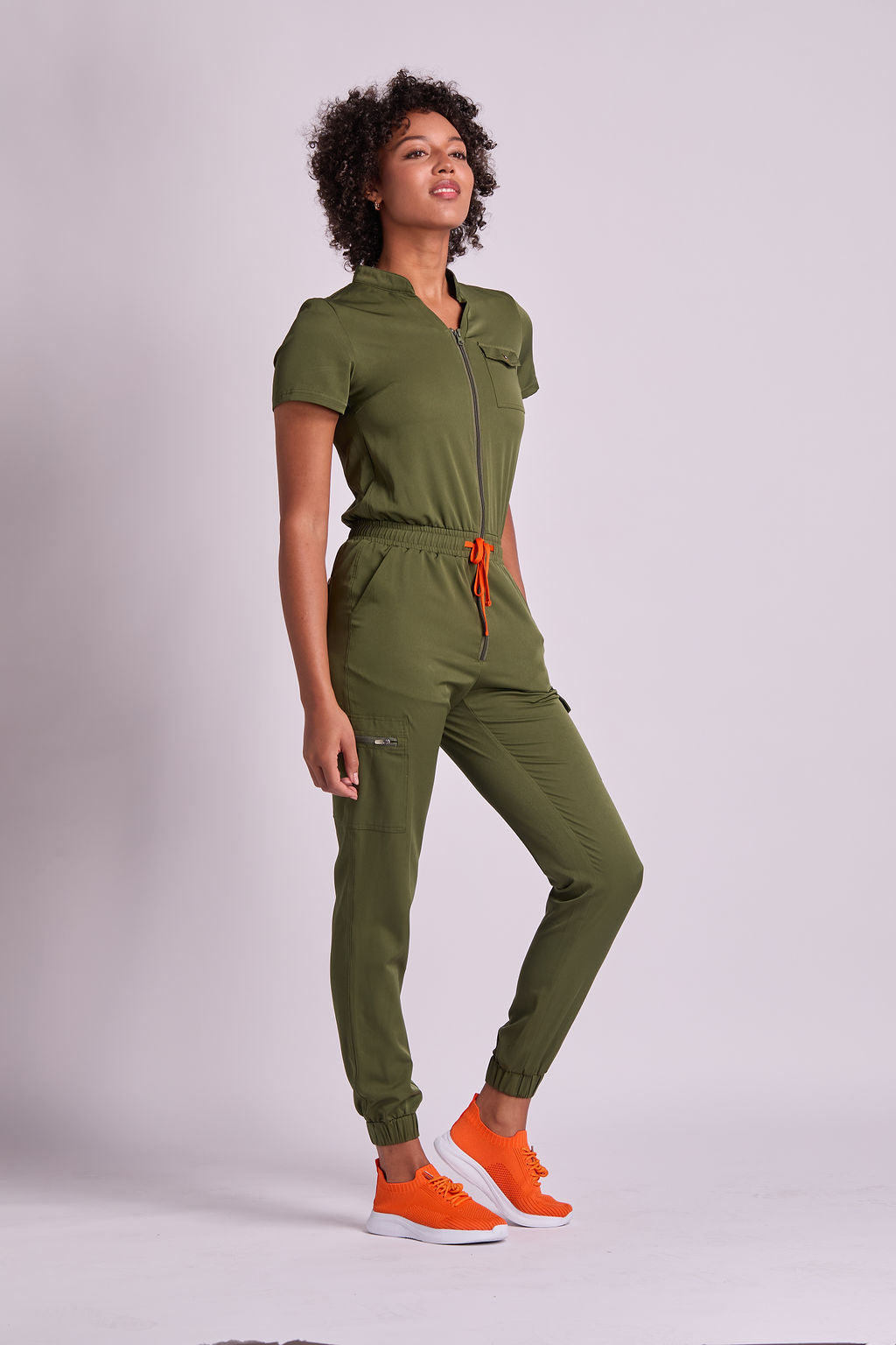 Mary K1 Six Pocket Jumpsuit Scrub