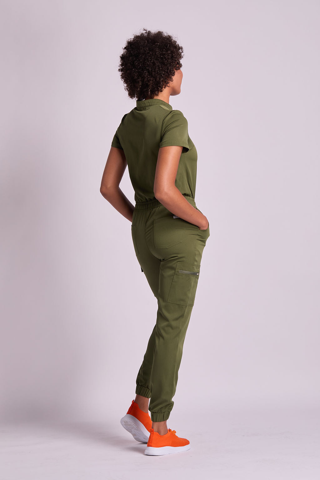Mary K1 Six Pocket Jumpsuit Scrub