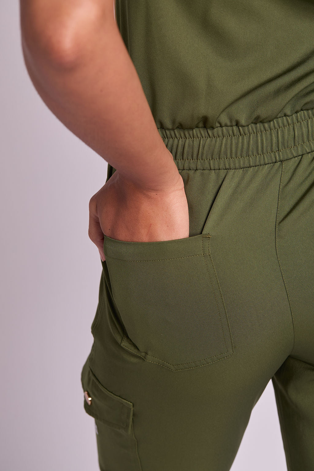 Mary K1 Six Pocket Jumpsuit Scrub