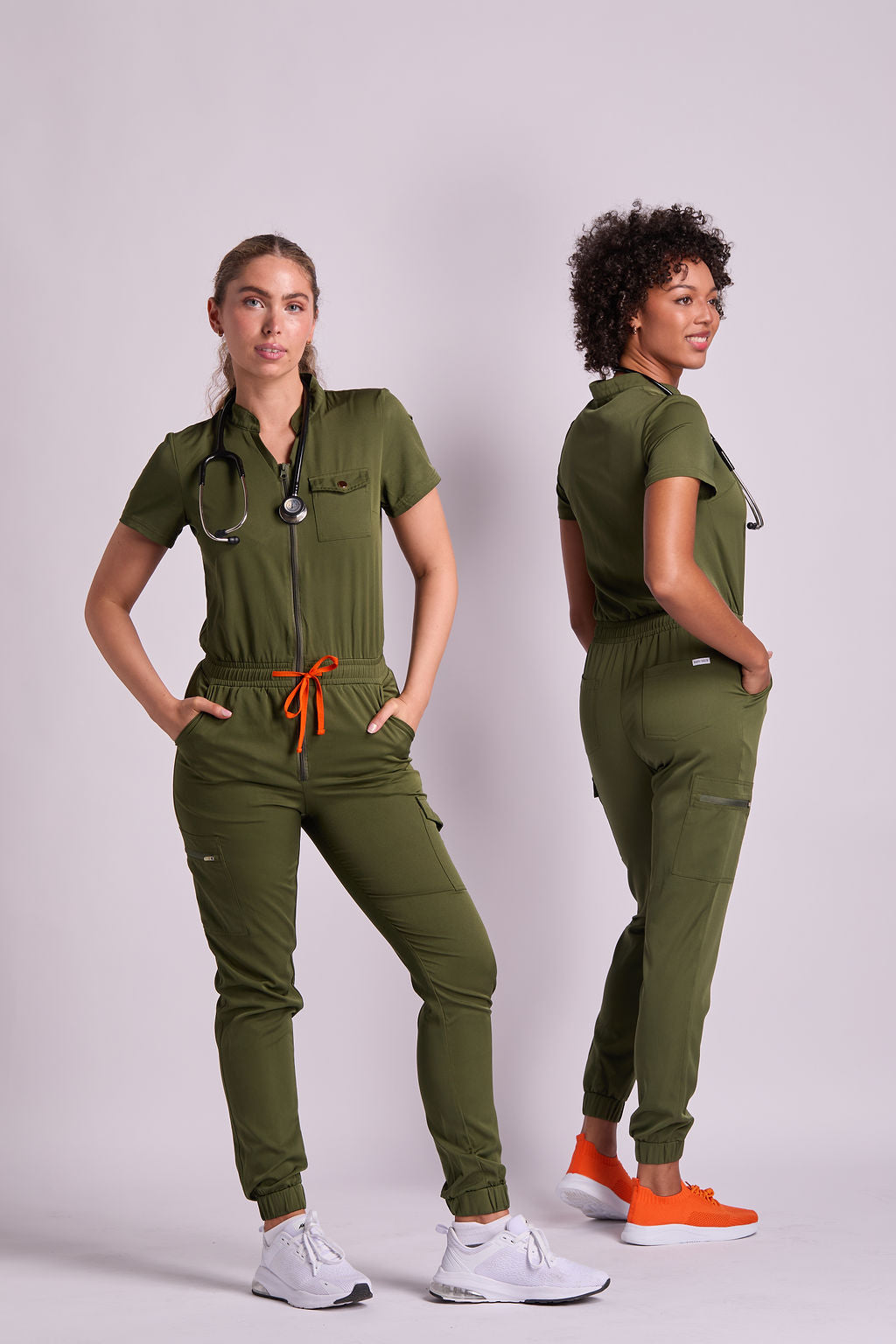 Mary K1 Six Pocket Jumpsuit Scrub