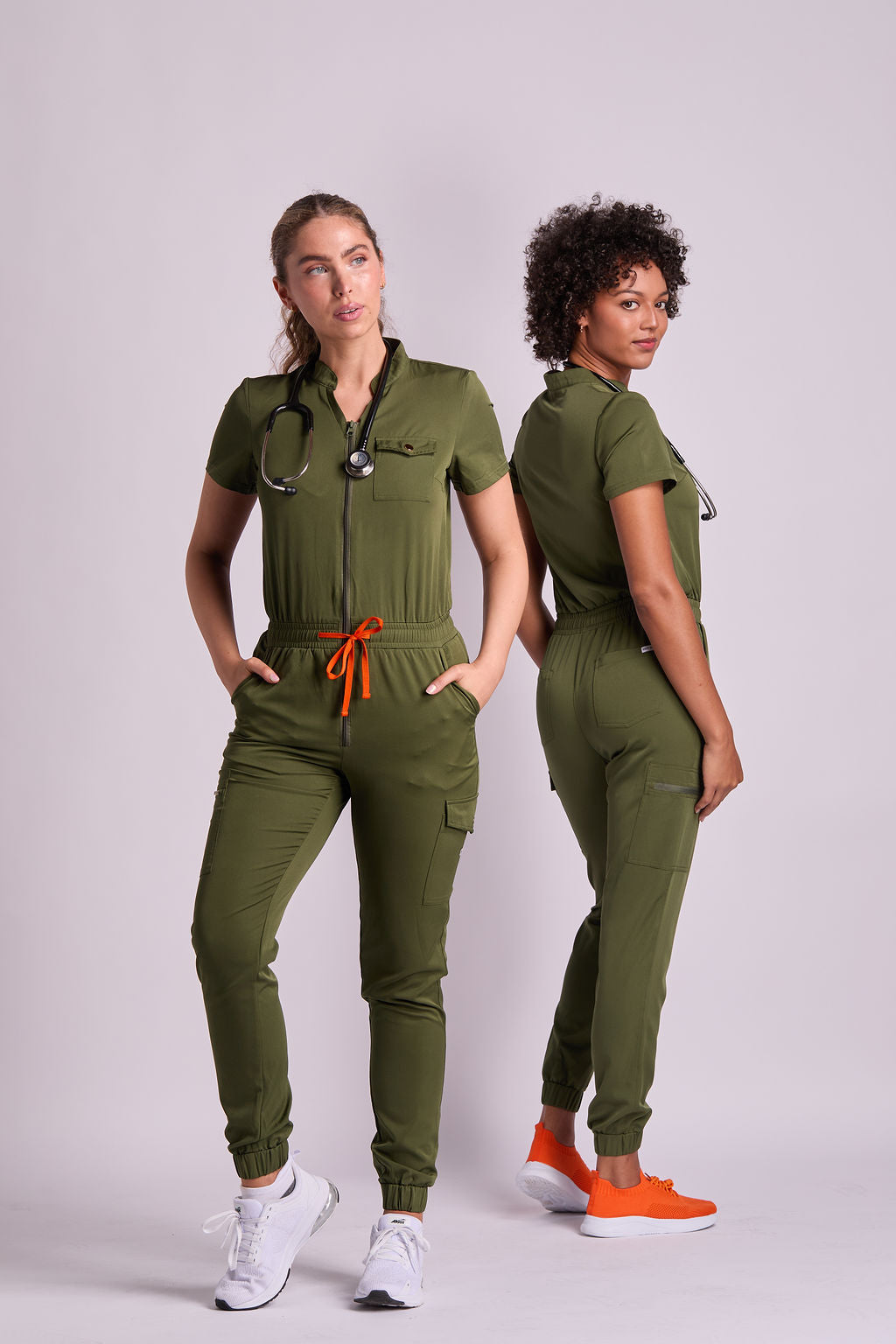 Mary K1 Six Pocket Jumpsuit Scrub