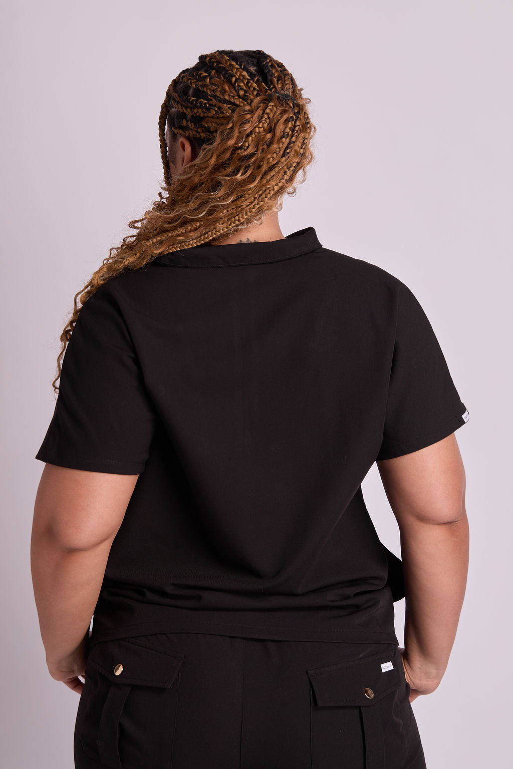 Mary G Two Pocket Scrub Top