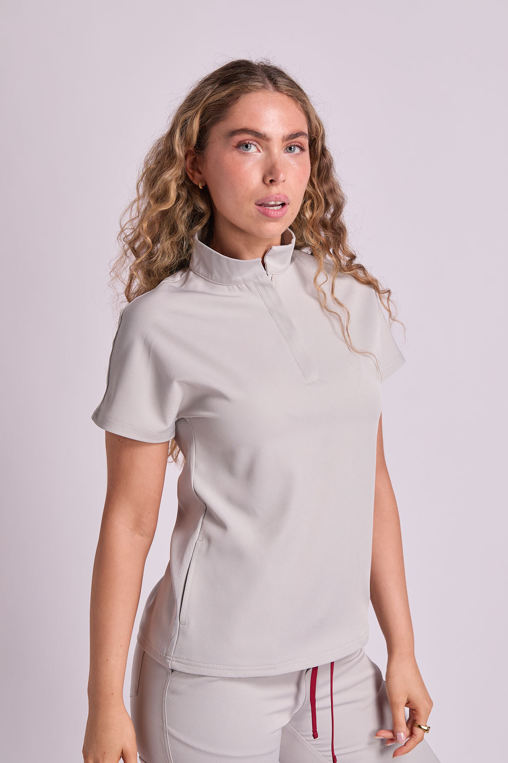 Mary A Two Pocket Scrub Top