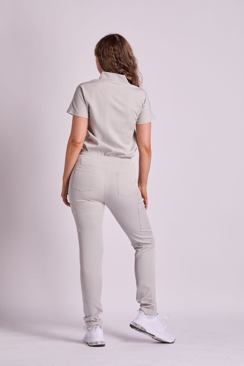 Mary A Two Pocket Scrub Top