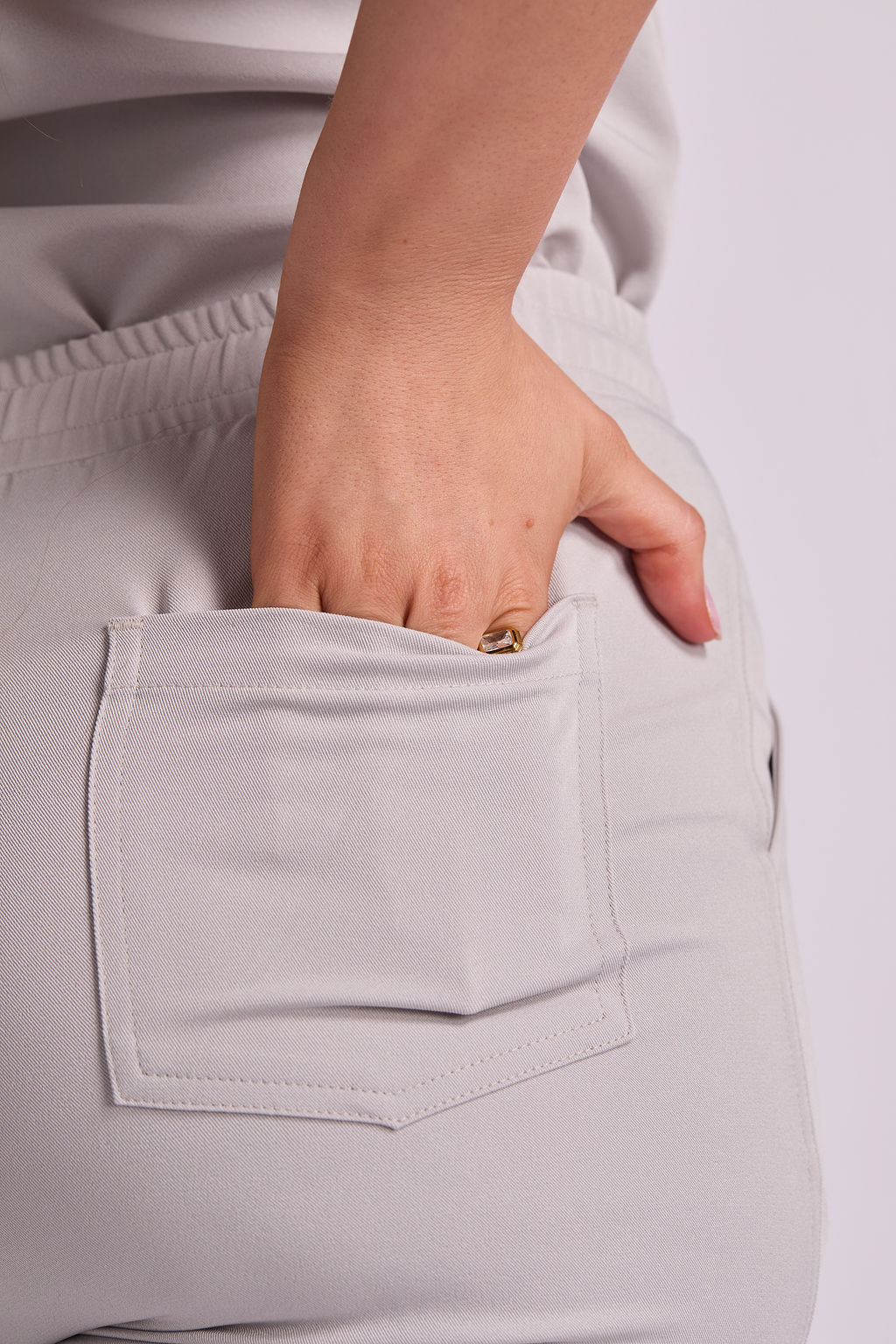 Mary A Six Pocket Cargo Scrub Pants
