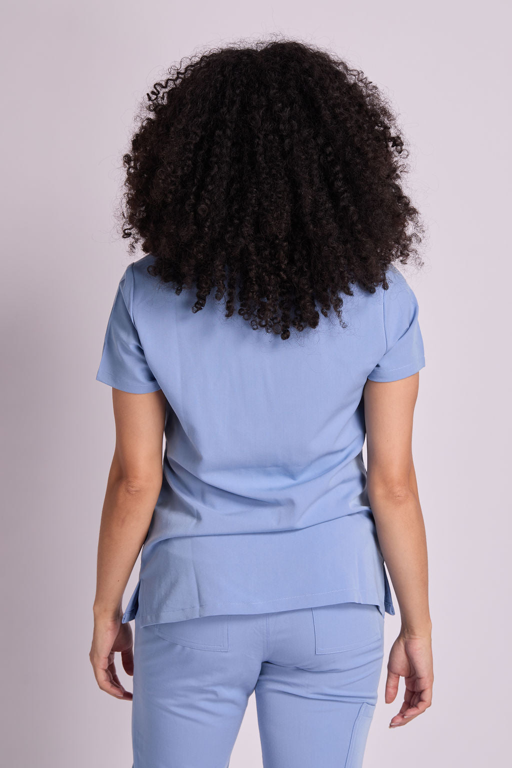 Mary V Three Pocket Scrub Top