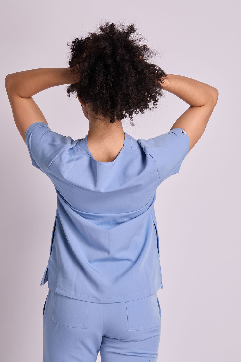 Mary V Three Pocket Scrub Top