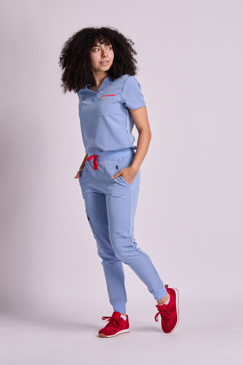 Mary V Ten Pocket Jogger Scrub Pants