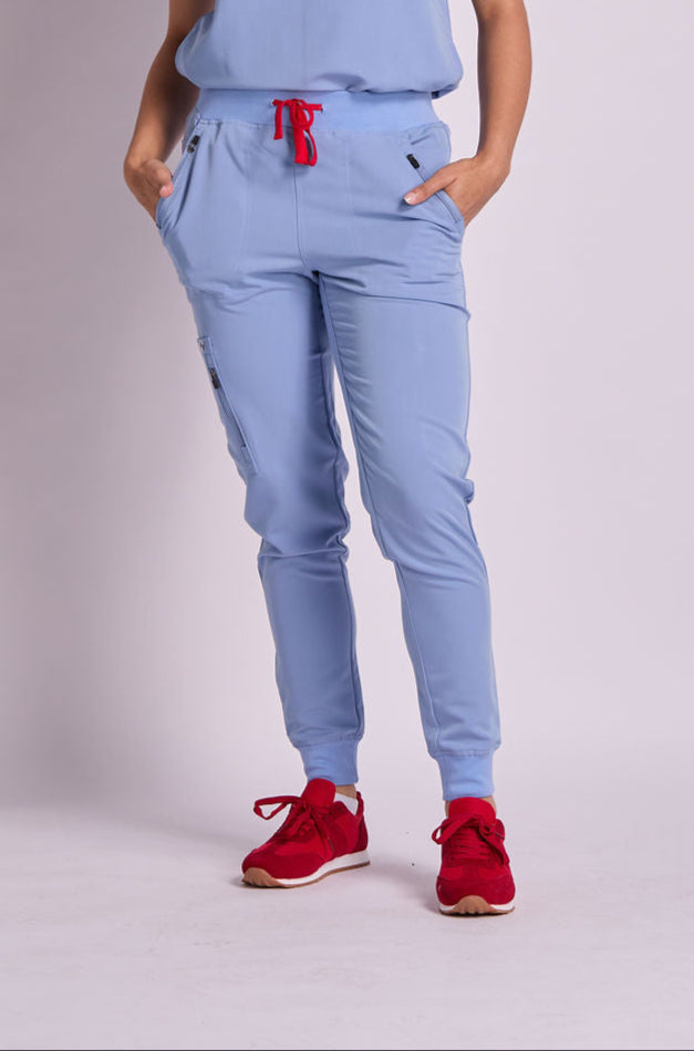 Mary V Ten Pocket Jogger Scrub Pants