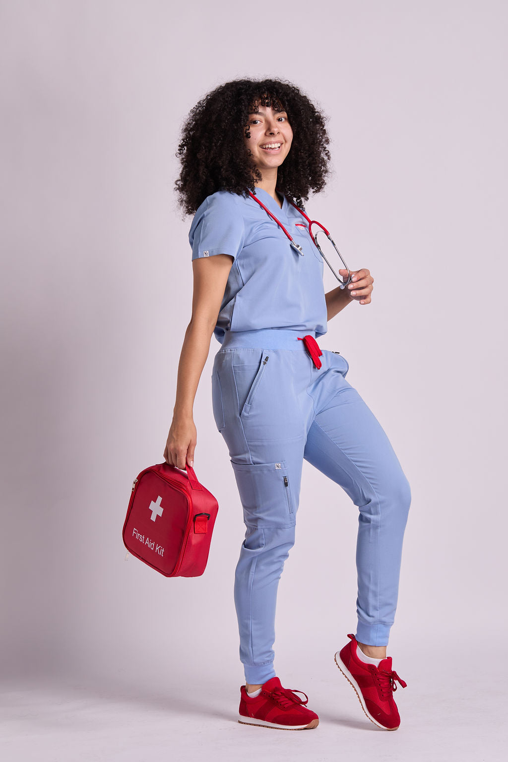 Mary V Ten Pocket Jogger Scrub Pants
