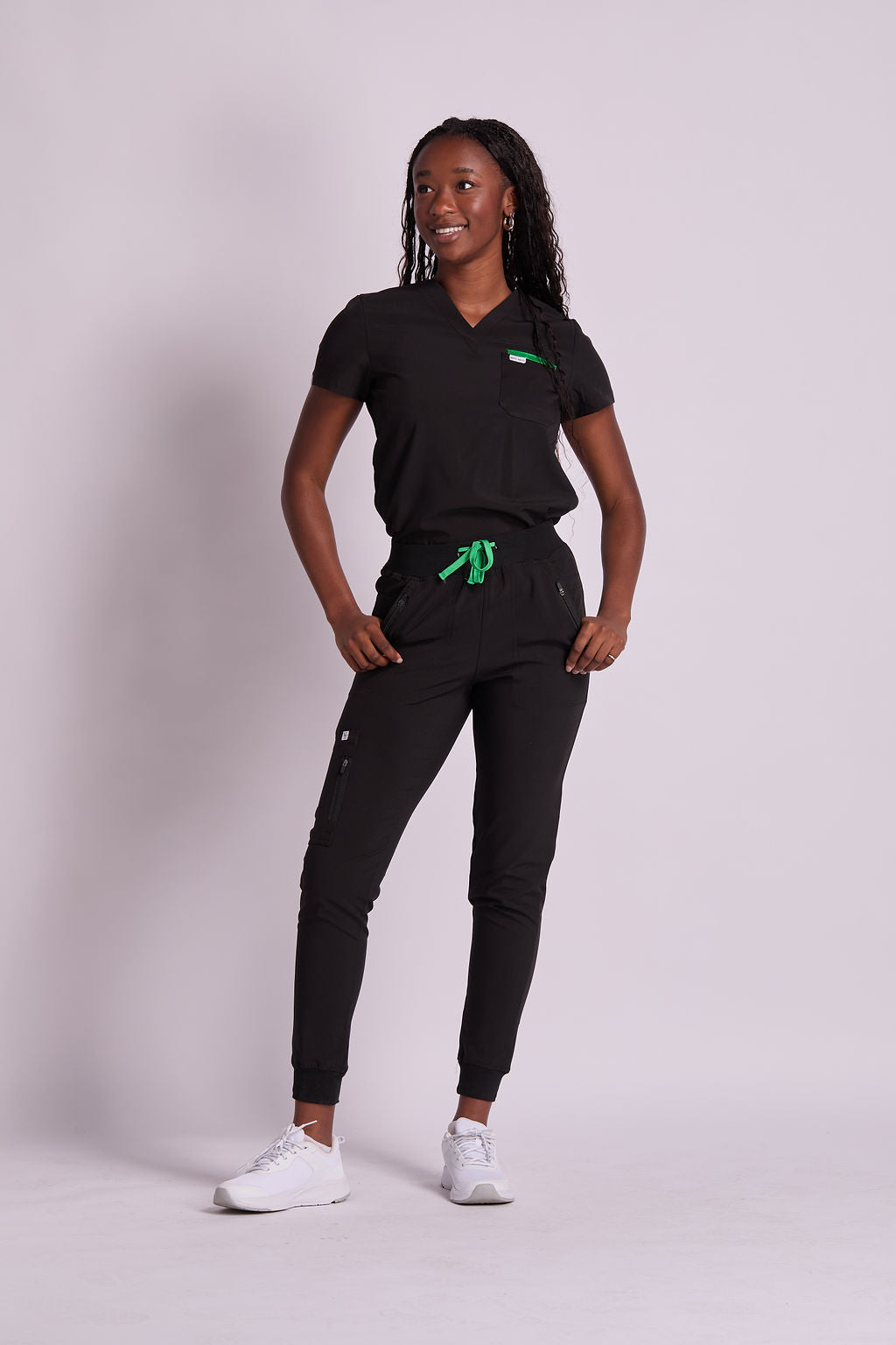 Mary V Ten Pocket Jogger Scrub Pants
