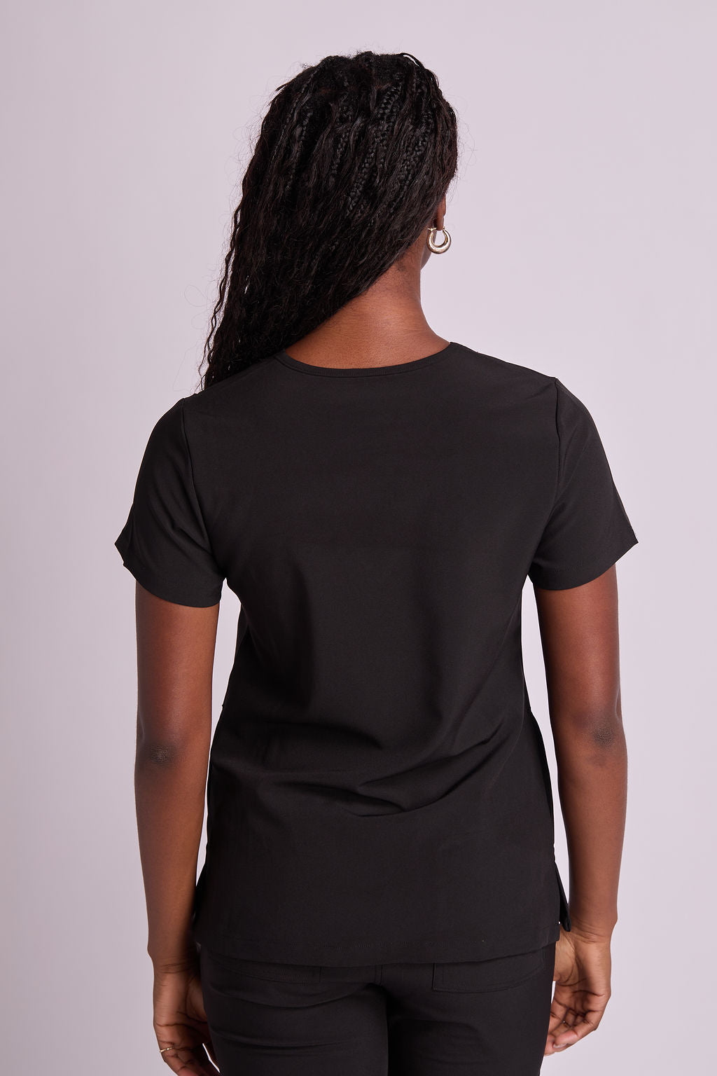 Mary V Three Pocket Scrub Top