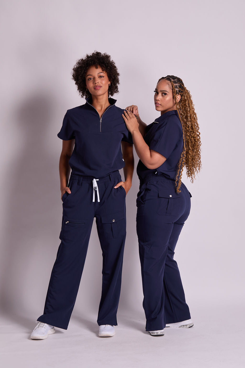 Mary G Two Pocket Scrub Top