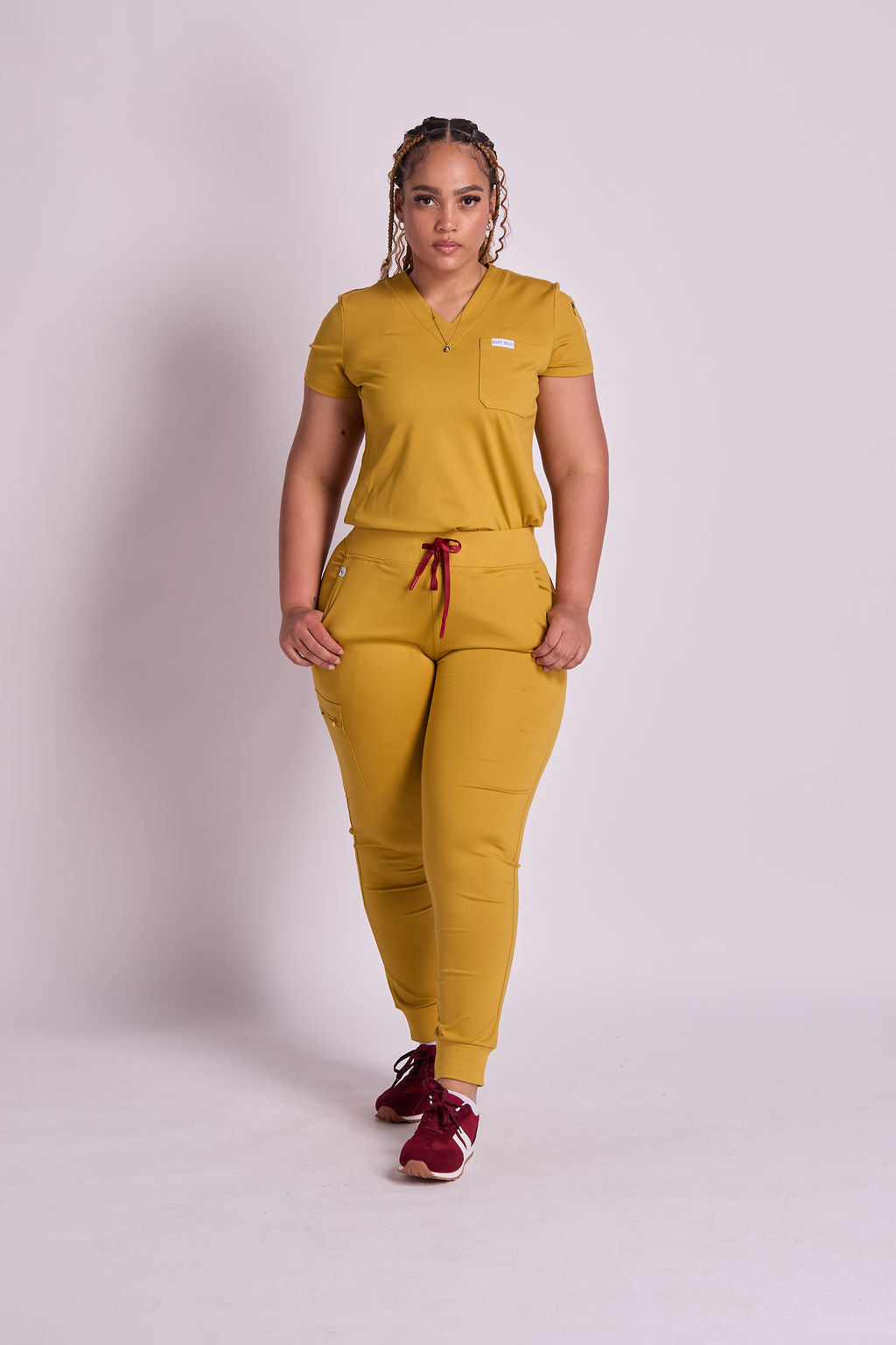 Mary J Two Pocket Scrub Top