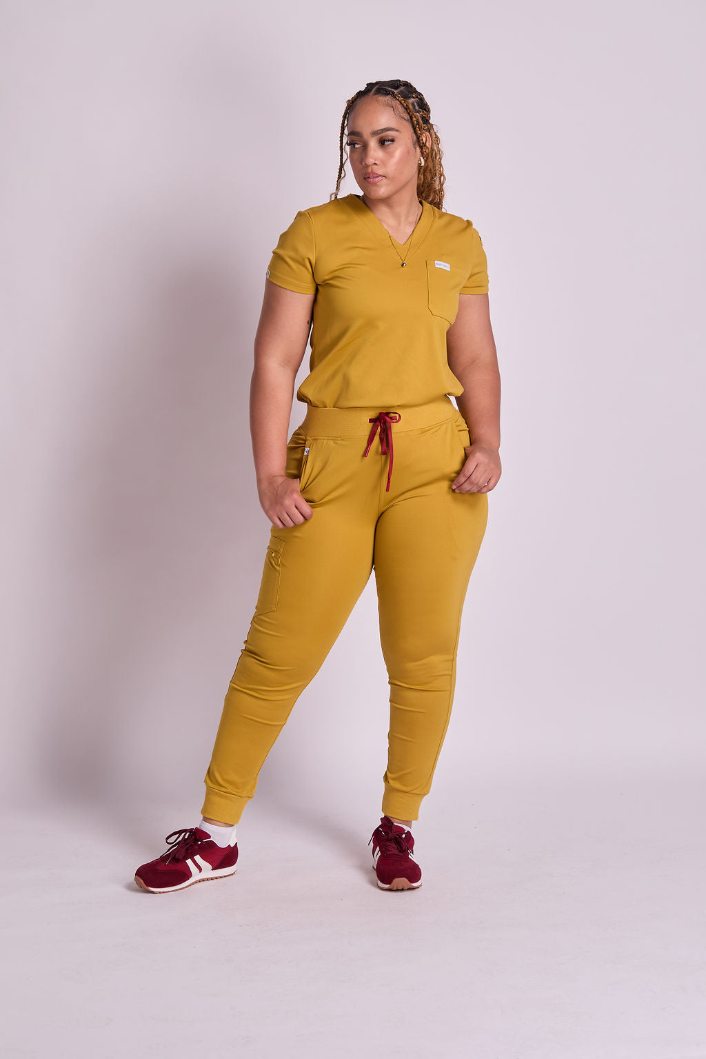 Mary J Two Pocket Scrub Top