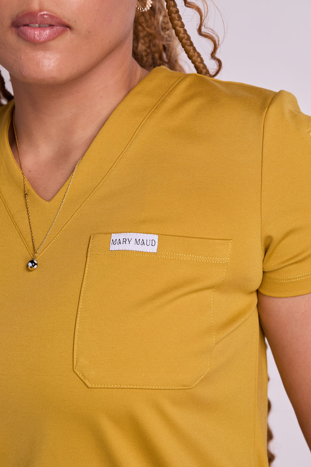 Mary J Two Pocket Scrub Top