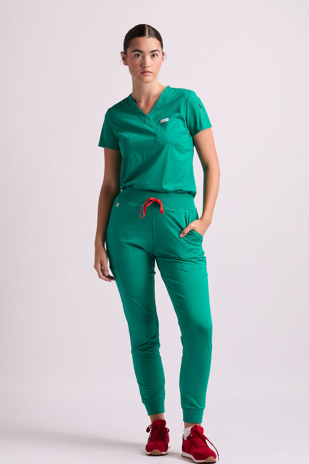 Mary J Two Pocket Scrub Top