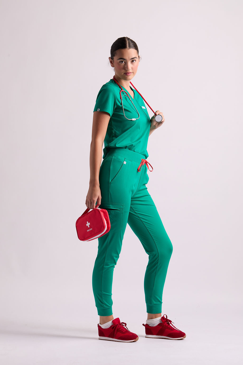 Mary J Five Pocket Jogger Scrub Pants