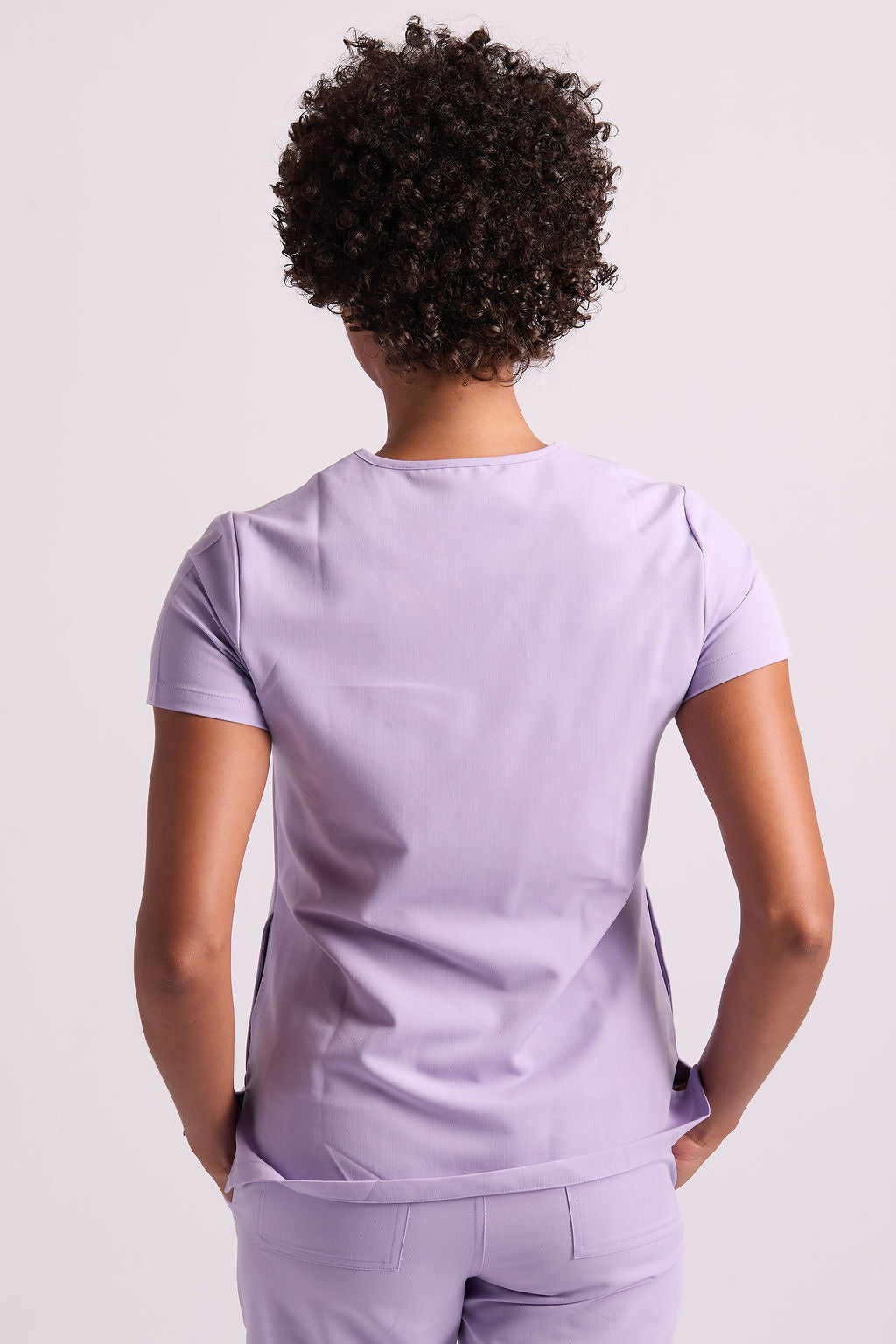 Mary V Three Pocket Scrub Top