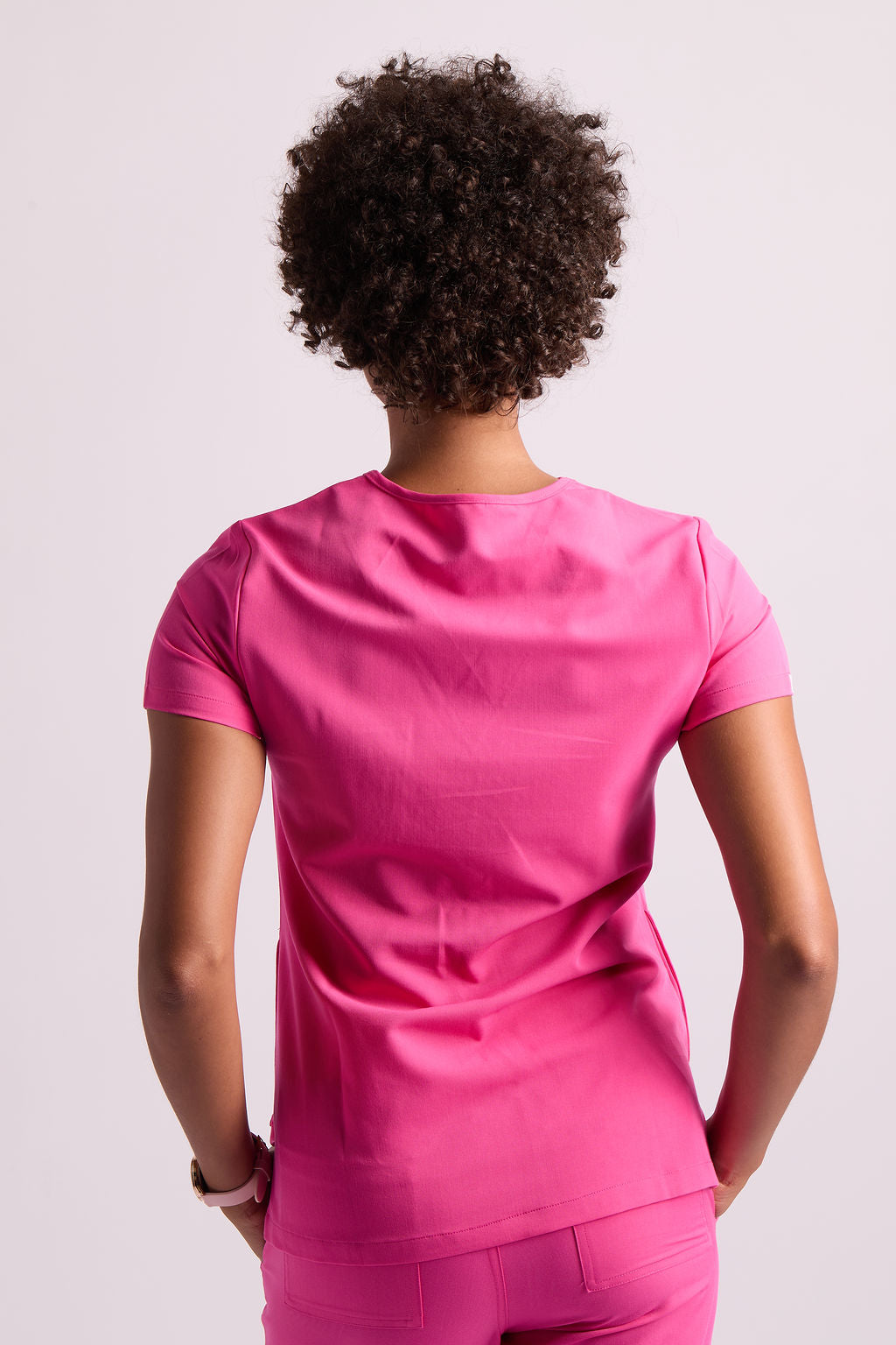 Mary V Three Pocket Scrub Top