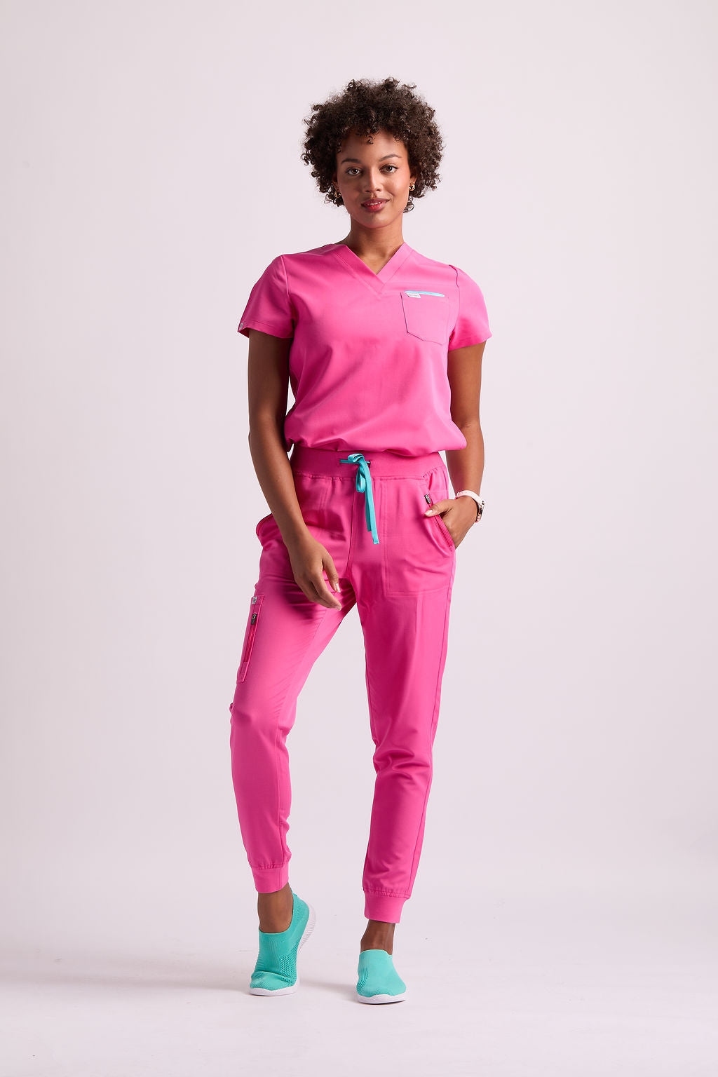 Mary V Ten Pocket Jogger Scrub Pants