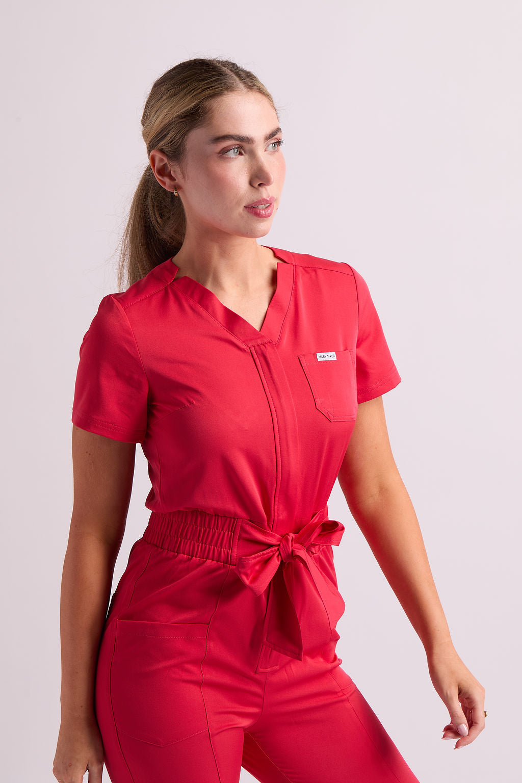 Mary K Five Pocket Jumpsuit Scrub