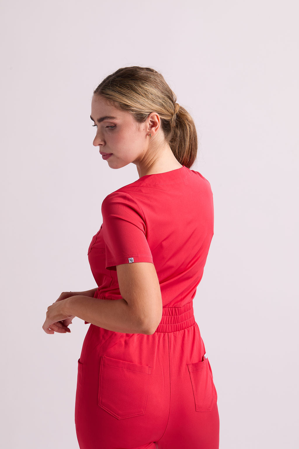 Mary K Five Pocket Jumpsuit Scrub
