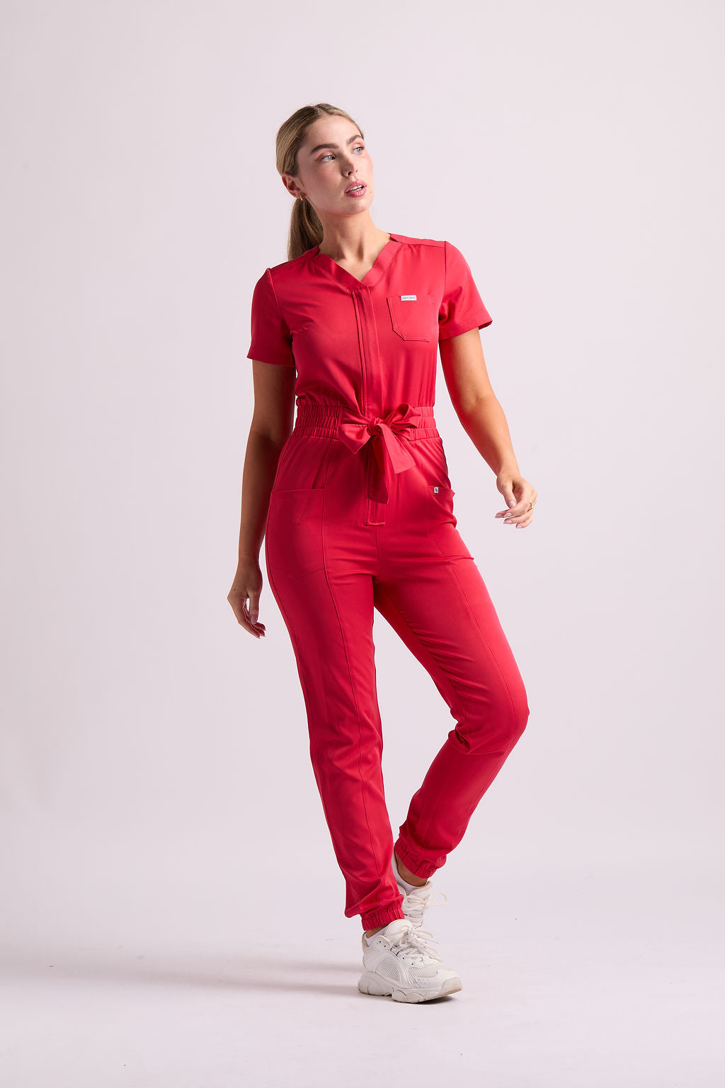Mary K Five Pocket Jumpsuit Scrub