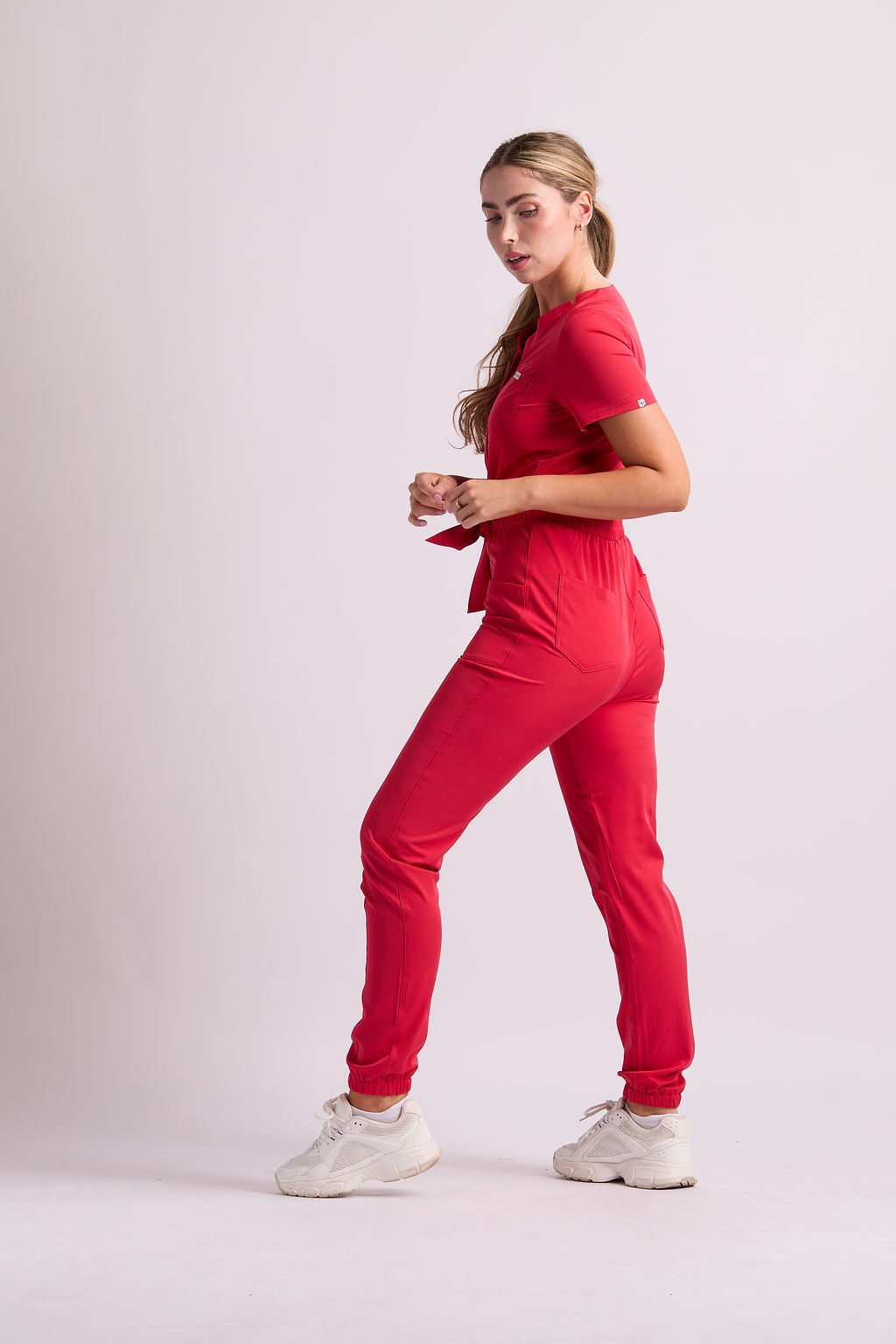 Mary K Five Pocket Jumpsuit Scrub
