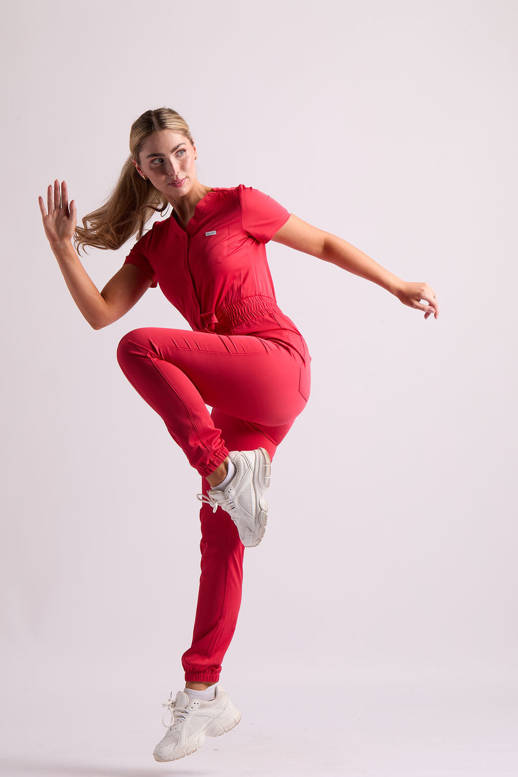 Mary K Five Pocket Jumpsuit Scrub