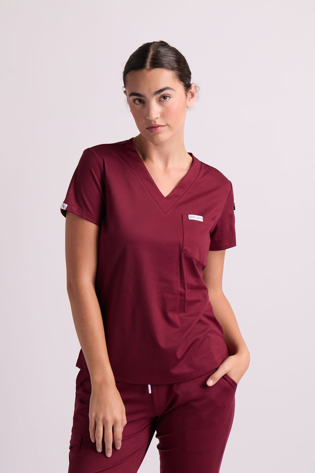 Mary J Two Pocket Scrub Top