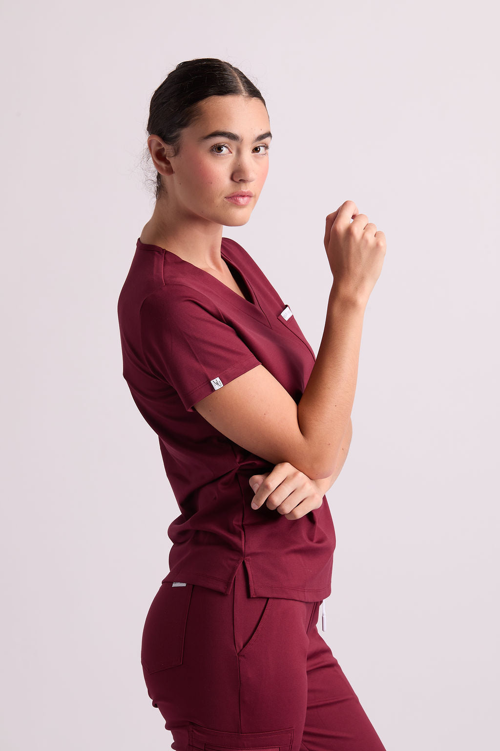 Mary J Two Pocket Scrub Top