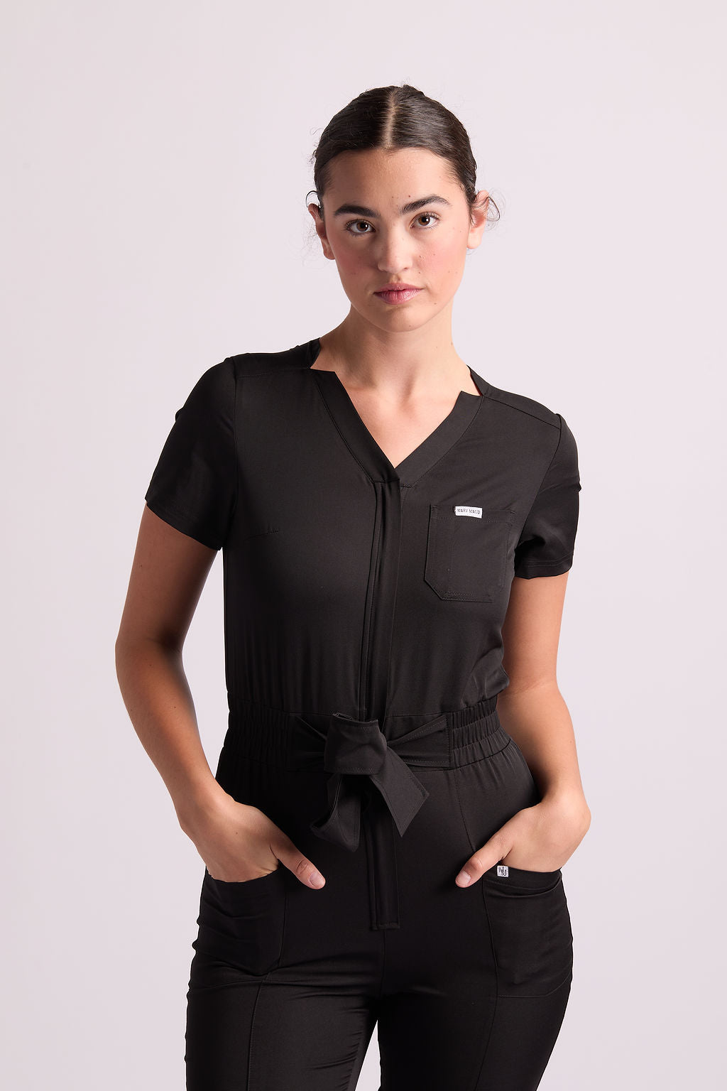 Mary K Five Pocket Jumpsuit Scrub