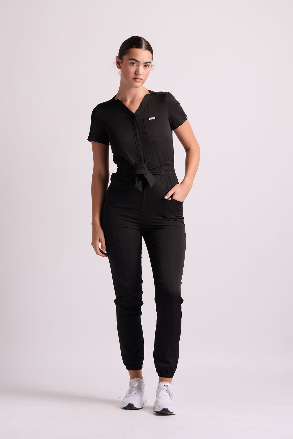 Mary K Five Pocket Jumpsuit Scrub