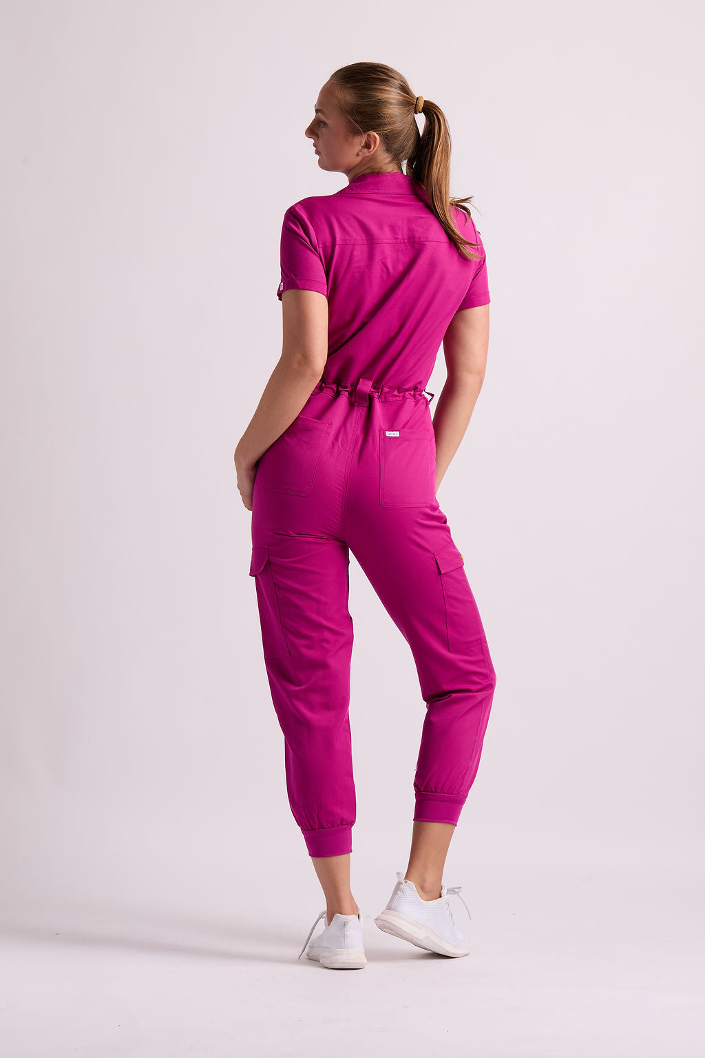 Mary C Nine Pocket Jumpsuit Scrub