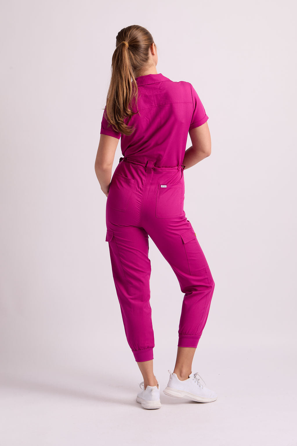 Mary C Nine Pocket Jumpsuit Scrub