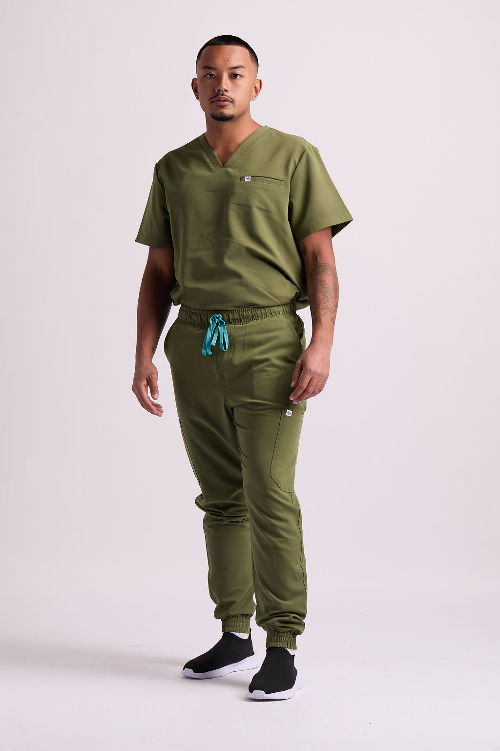 Maud C Seven Pocket Jogger Scrub Pants