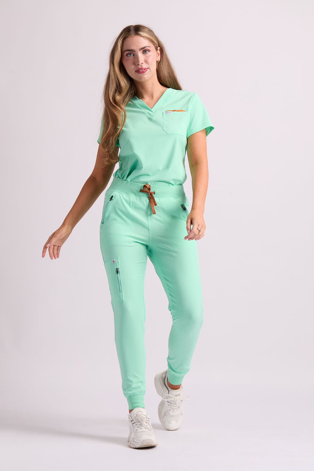 Mary V Ten Pocket Jogger Scrub Pants