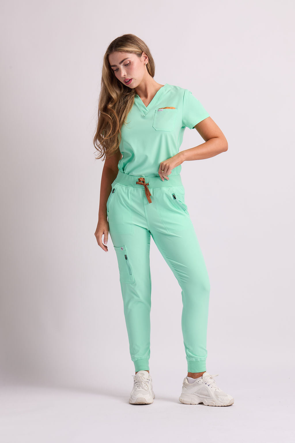 Mary V Ten Pocket Jogger Scrub Pants