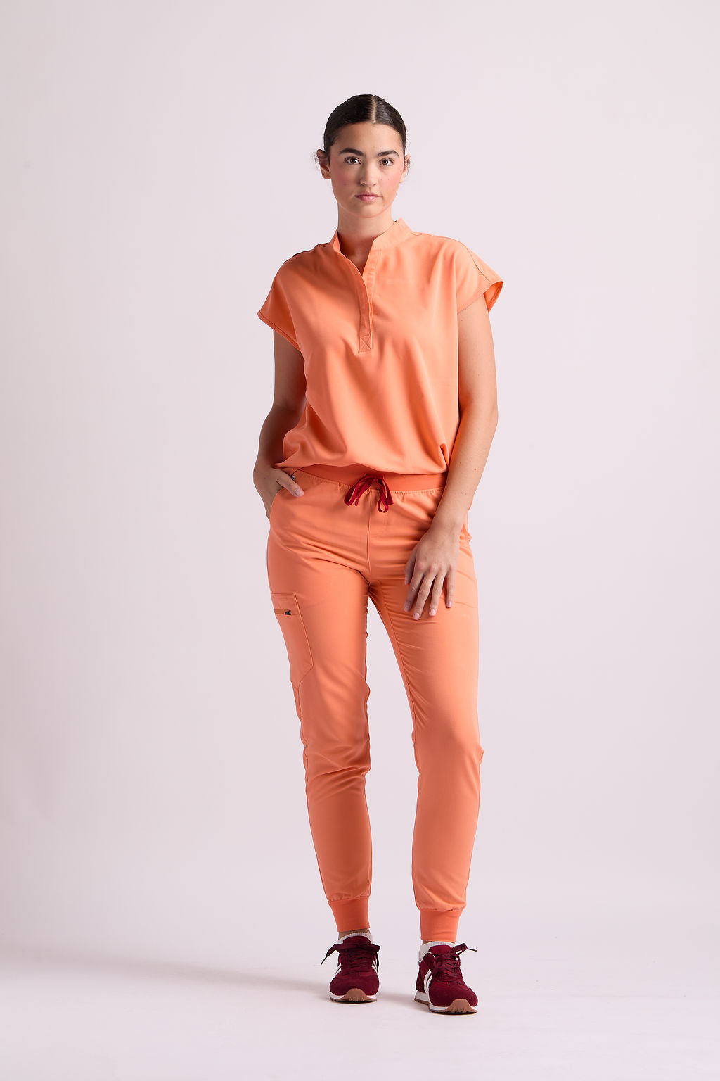 Mary C Five Pocket Jogger Scrub Pants