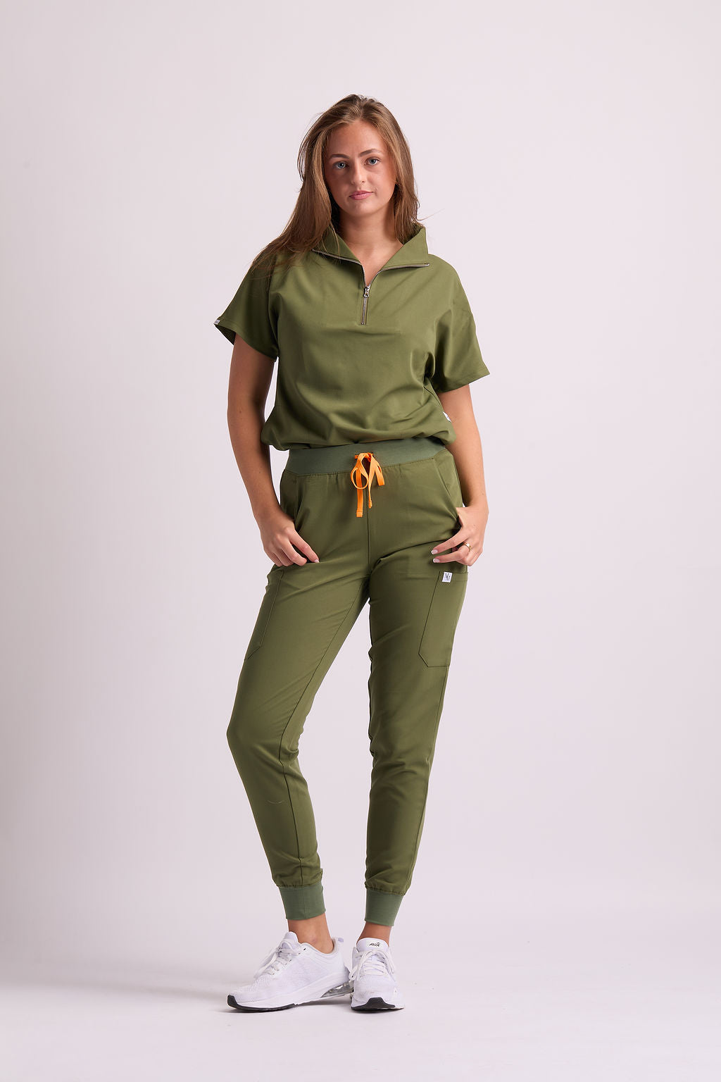 Mary G Two Pocket Scrub Top