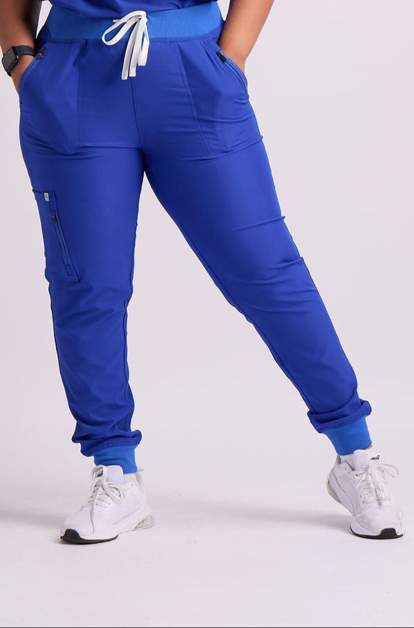 Mary V Ten Pocket Jogger Scrub Pants