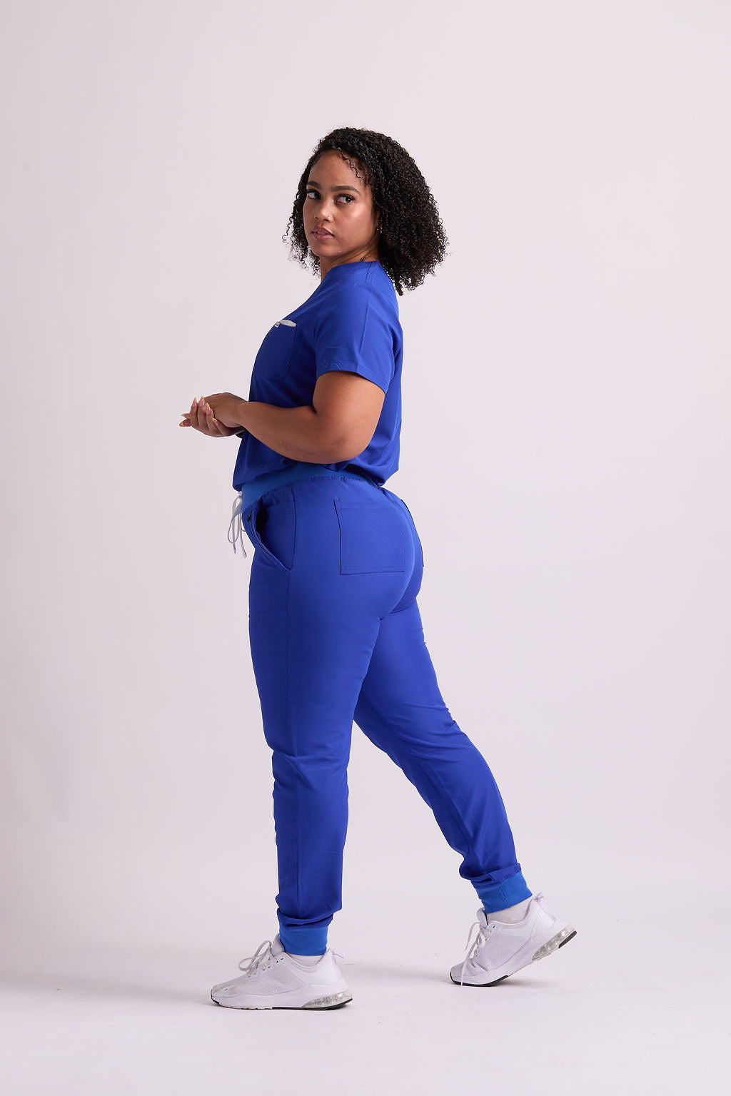 Mary V Ten Pocket Jogger Scrub Pants