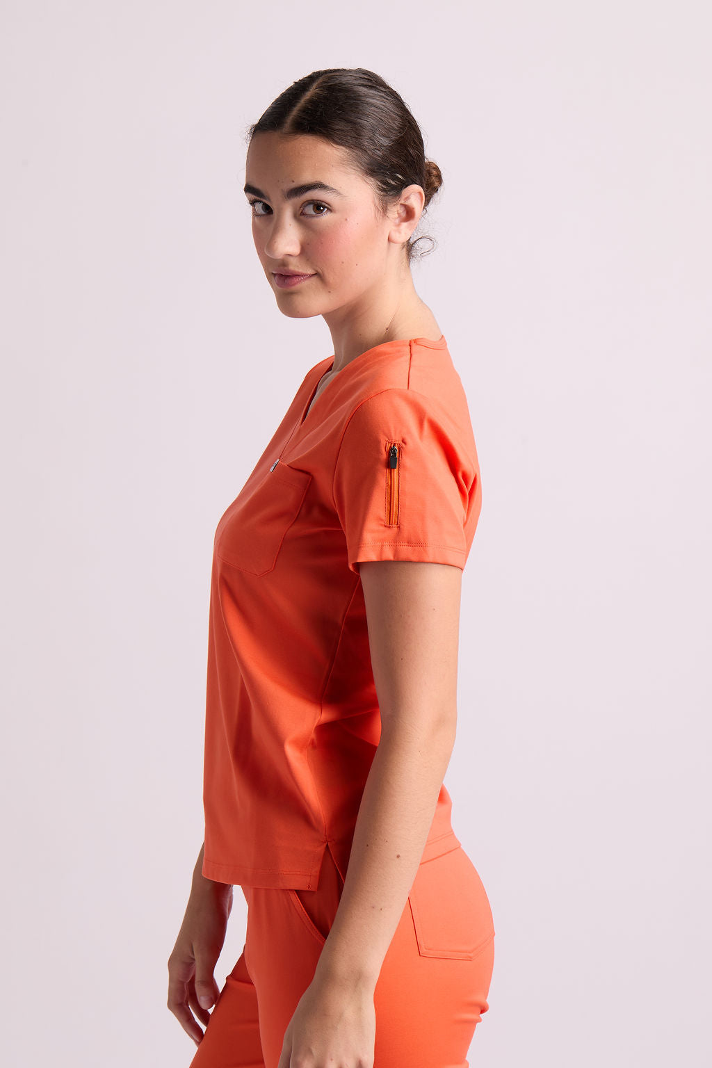 Mary J Two Pocket Scrub Top