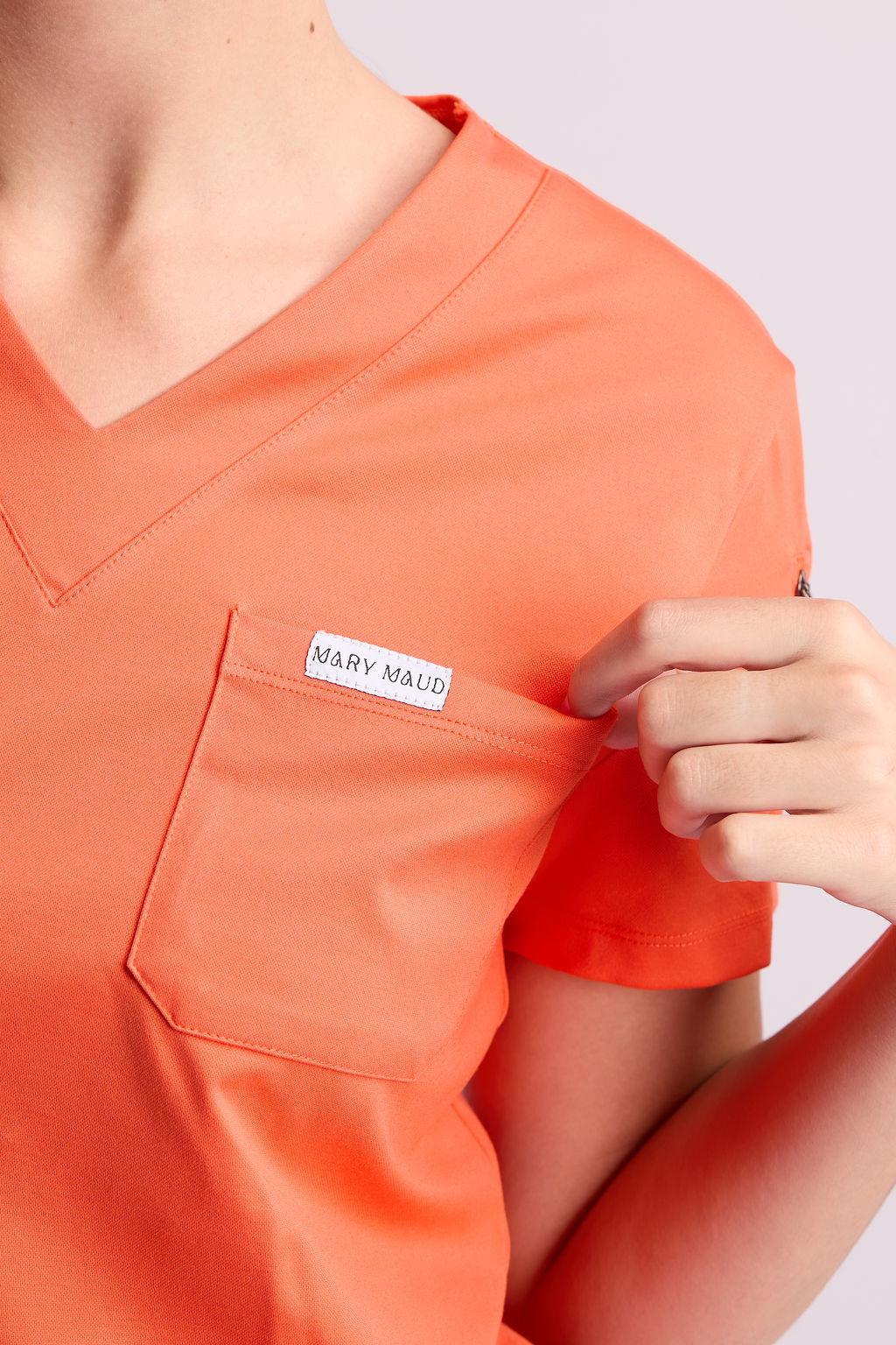 Mary J Two Pocket Scrub Top