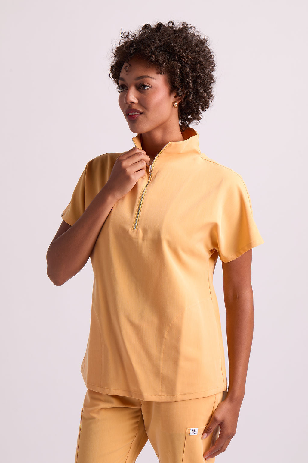 Mary G Two Pocket Scrub Top