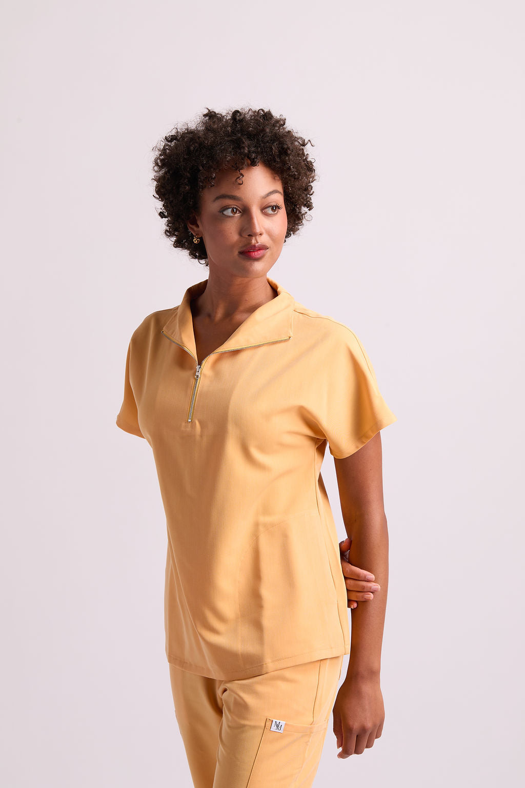 Mary G Two Pocket Scrub Top